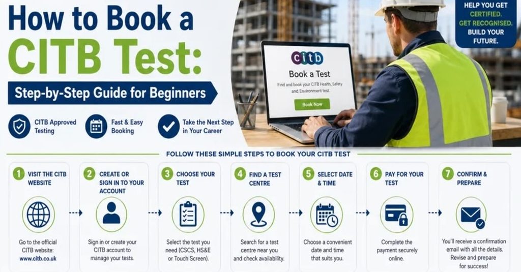 CITB Health and Safety Test Centre Near Me