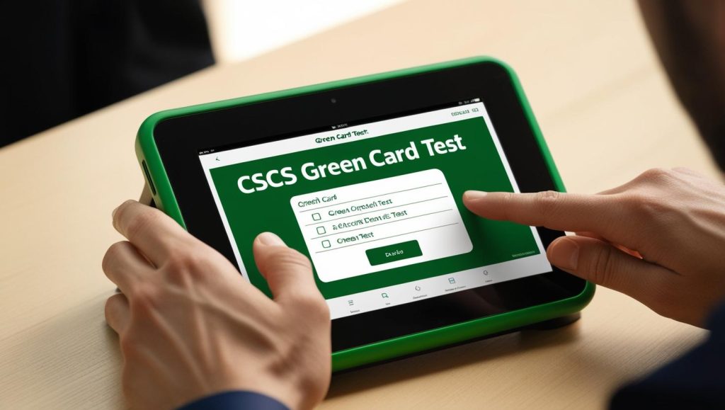 book cscs green card test