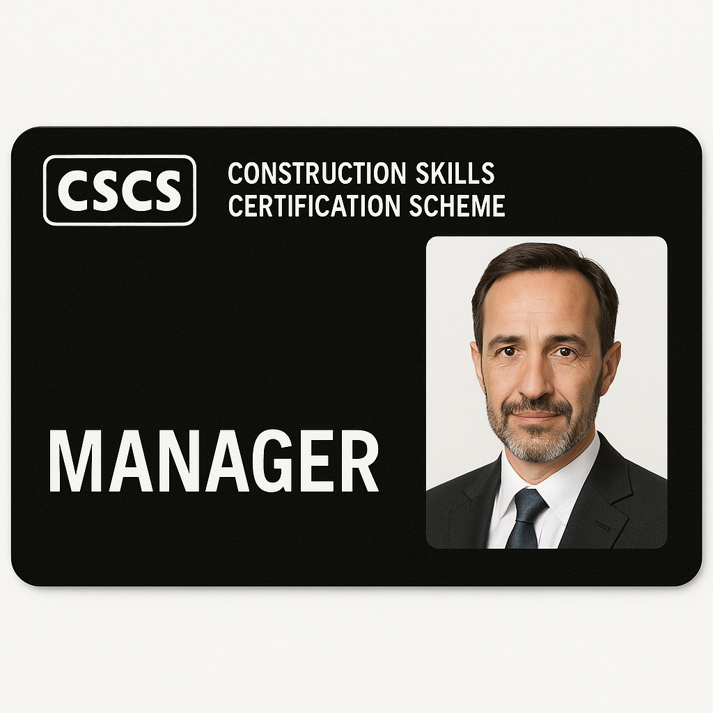 CSCS Black Manager Card